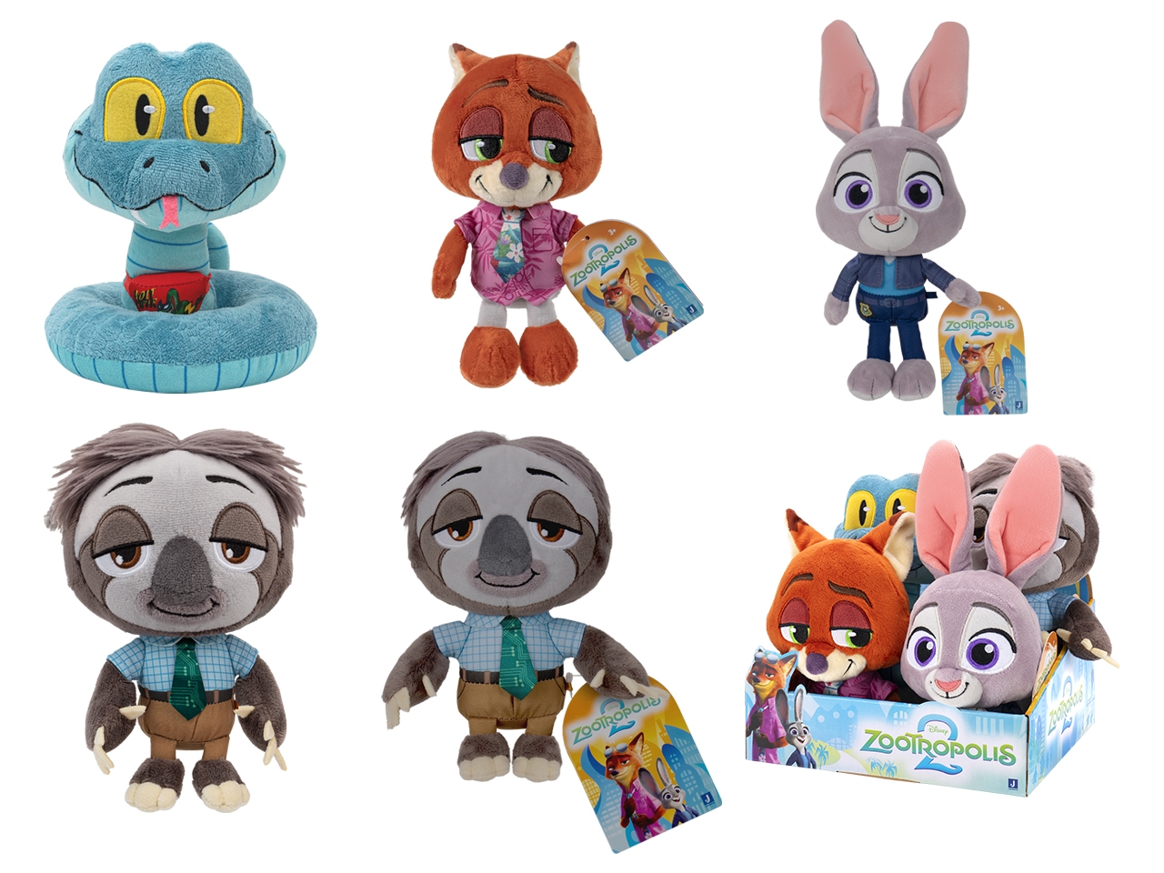 ZOOTROPOLIS PELUCHES 20CM ZOTP0600