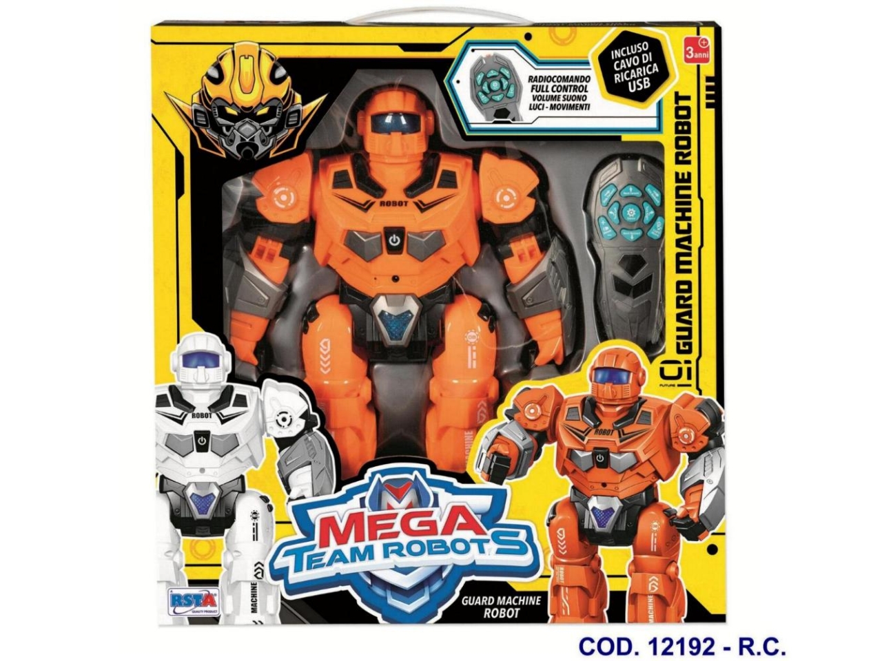 ROBOT RADIOCOMANDATO GUARD MACHINE 12192