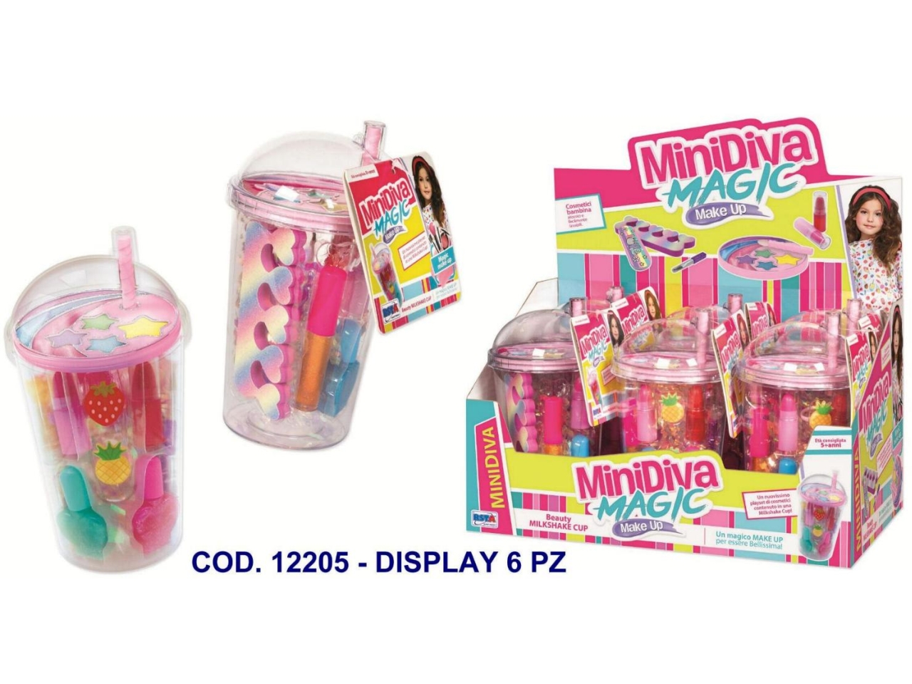 SET MINIDIVA COSMETICI MILKSHAKE CUP 12205
