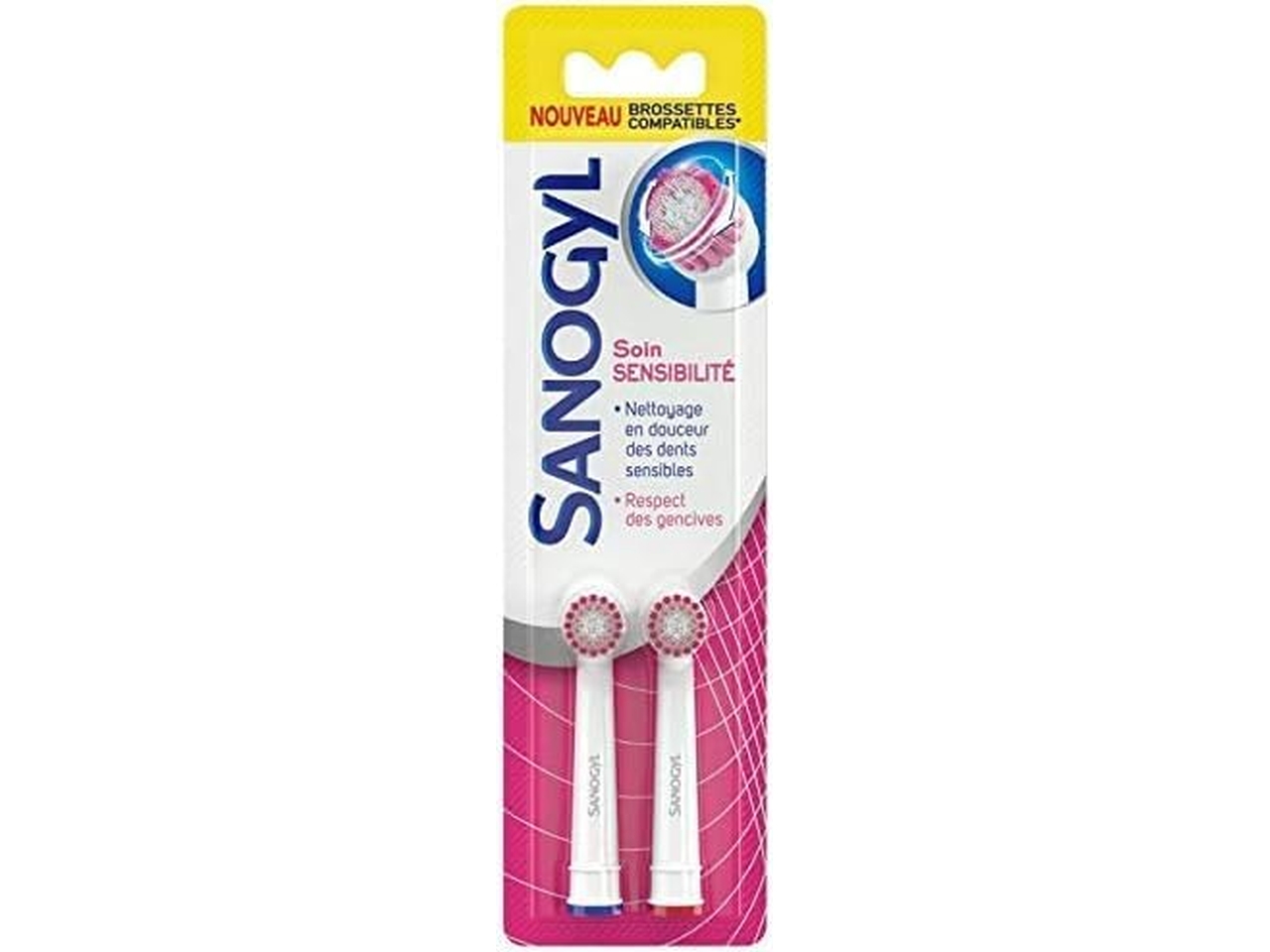 SANOSYL 2 RICAMBI SPAZZ.ELET.SENSIBILITE RT05476 $