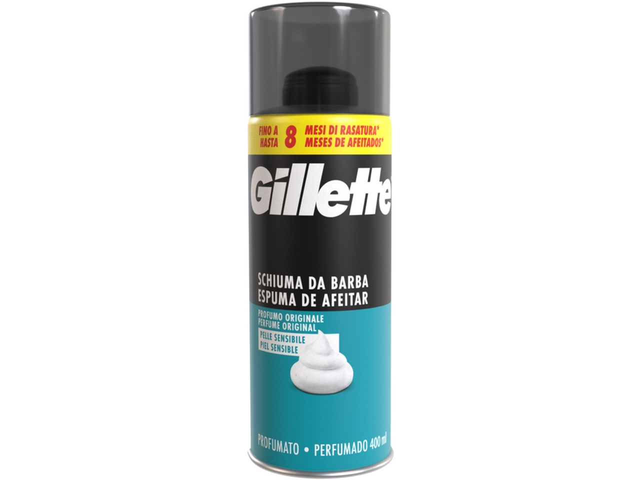 GILETTE SCHIUMA BARBA PELLI SENSIB.400ML RT13112 $
