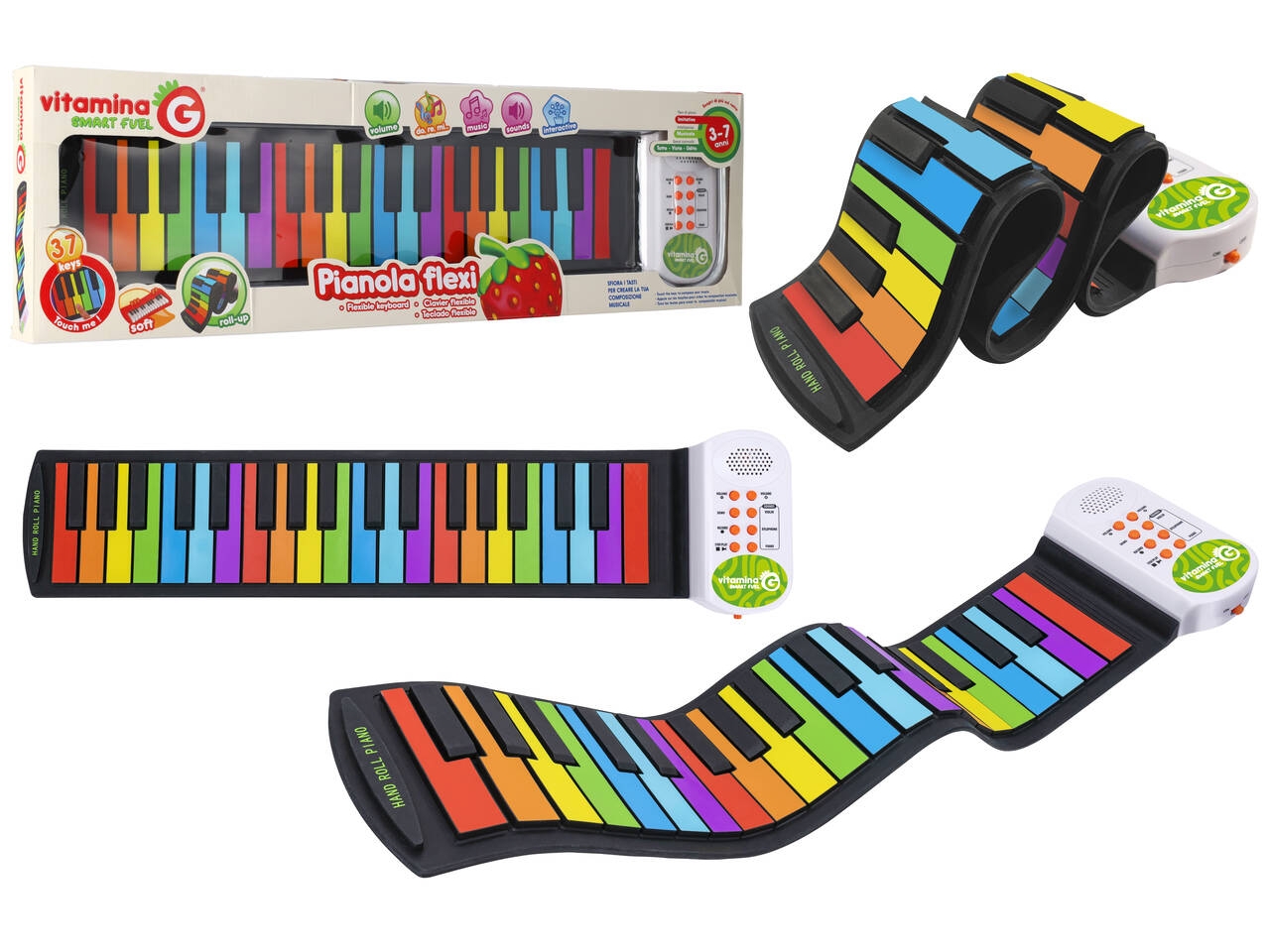 VITAMINA G PIANOLA PIEGHEVOLE 37 TASTI 5632