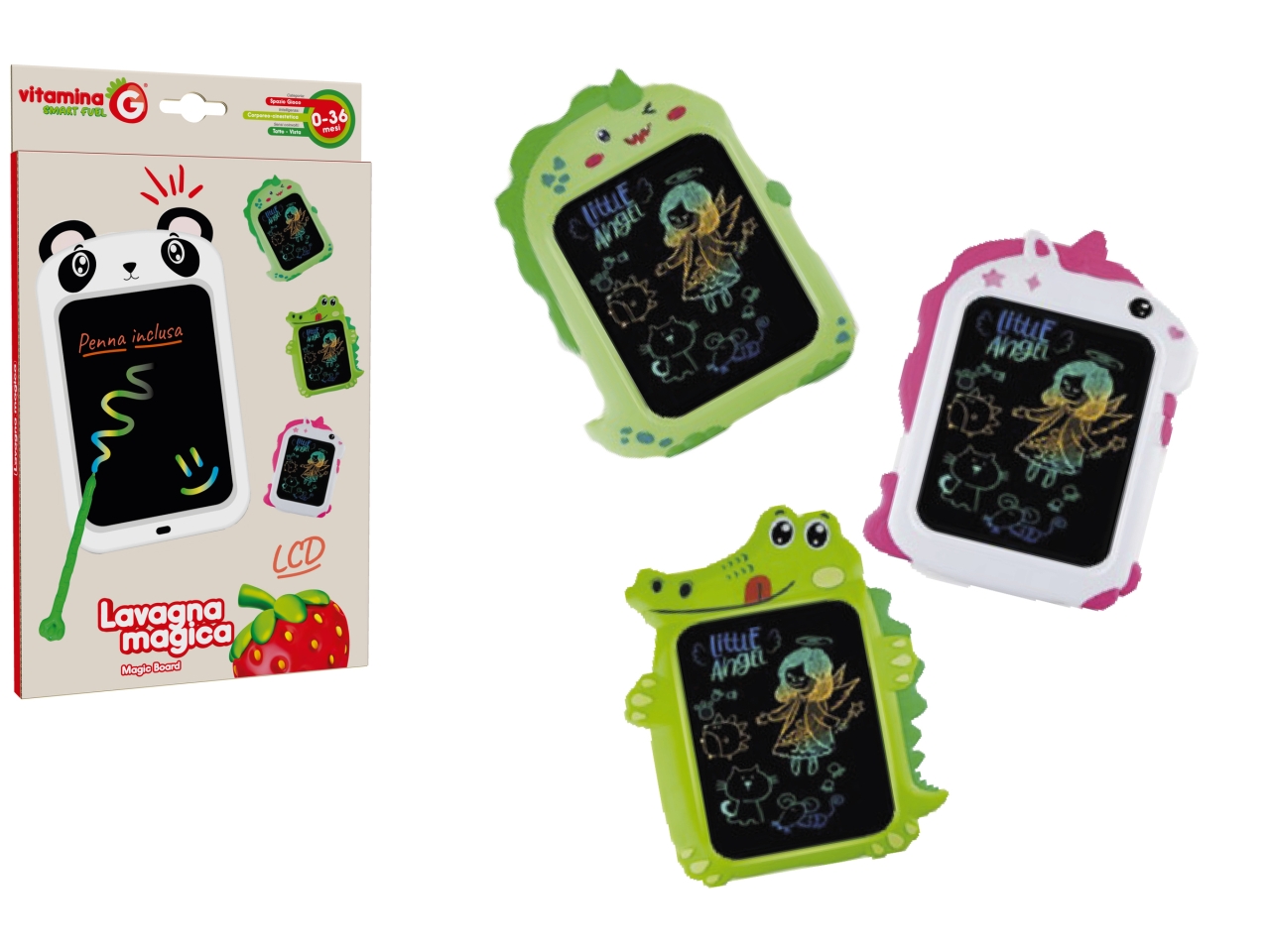 VITAMINA G LAVAGNA ANIMALE LCD MULT.BATT.ASS 5650