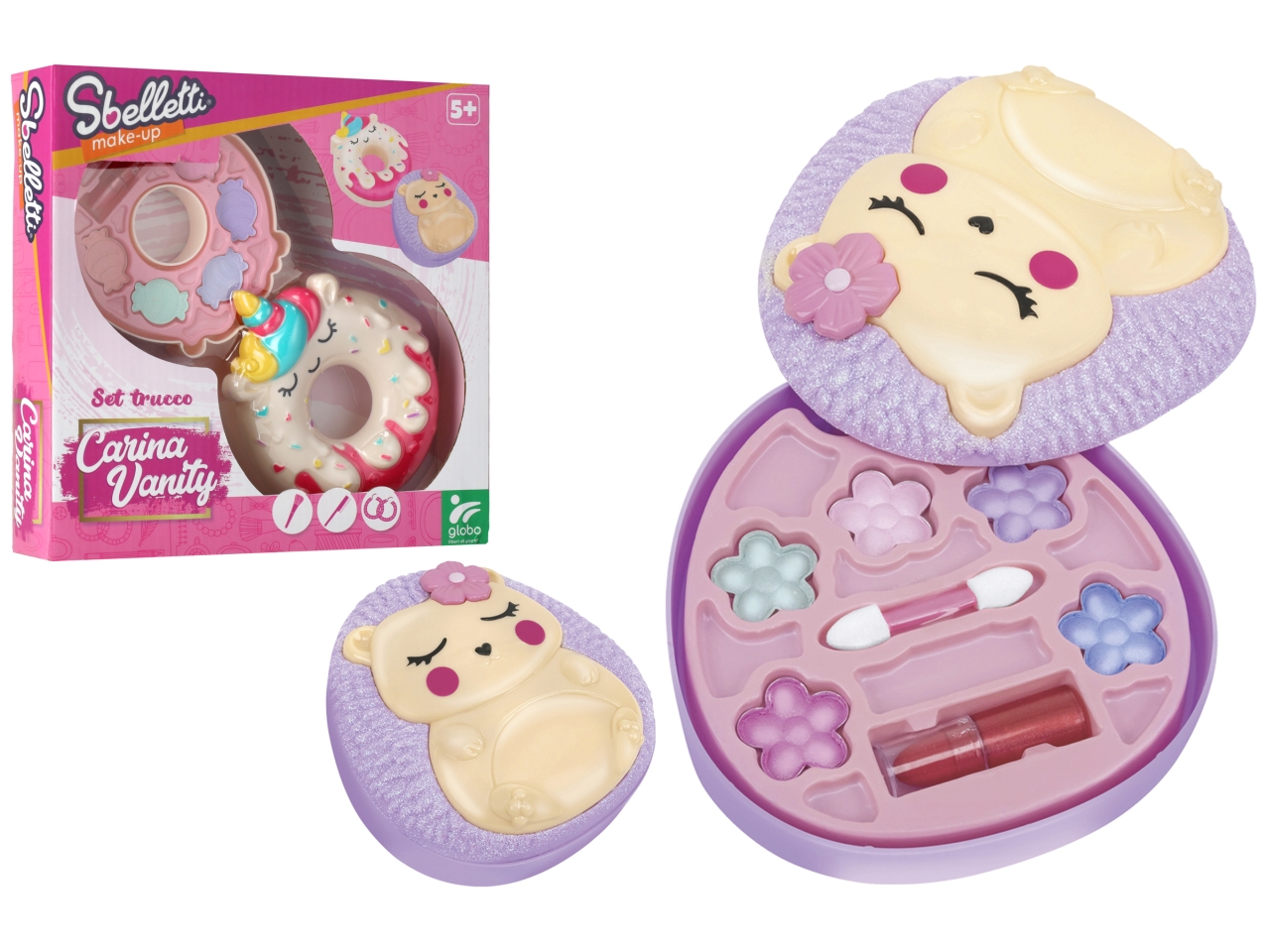 SBELLETTI COFANETTO TRUCCHI CIAMBELLA E RICCIO 419 SBELLETTI COFANETTO TRUCCHI CIAMBELLA E RICCIO 419