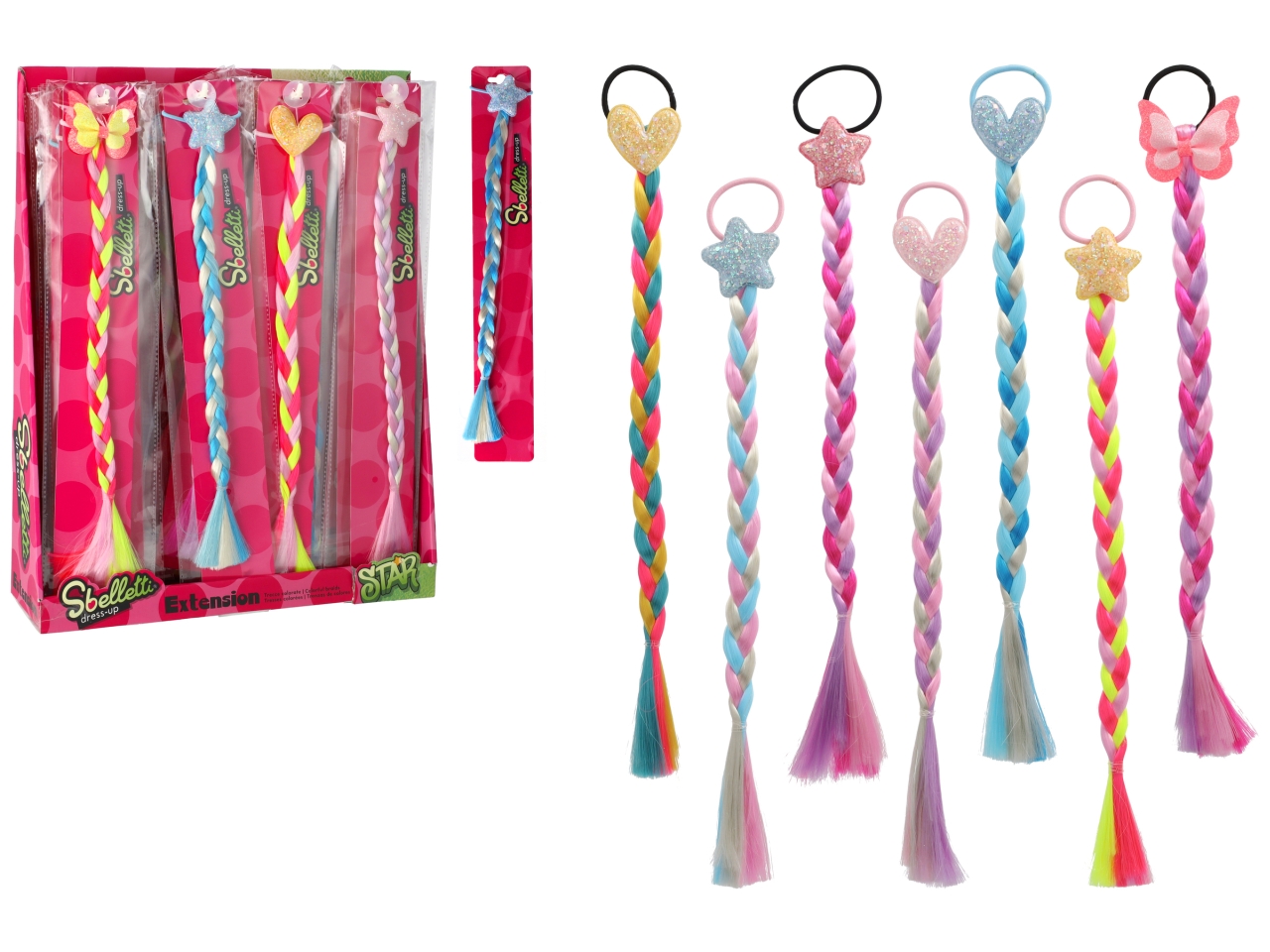 SBELLETTI EXTENSION TRECCINE 40CM C/ELASTICO 42810 SBELLETTI EXTENSION TRECCINE 40CM C/ELASTICO 42810