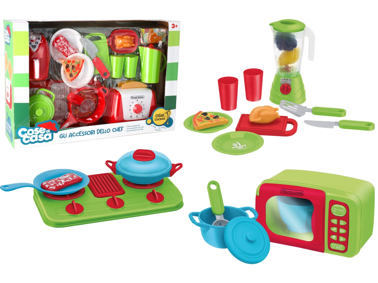 COSE DI CASA SET ELETTRODOMESTICI CON ACC.42964