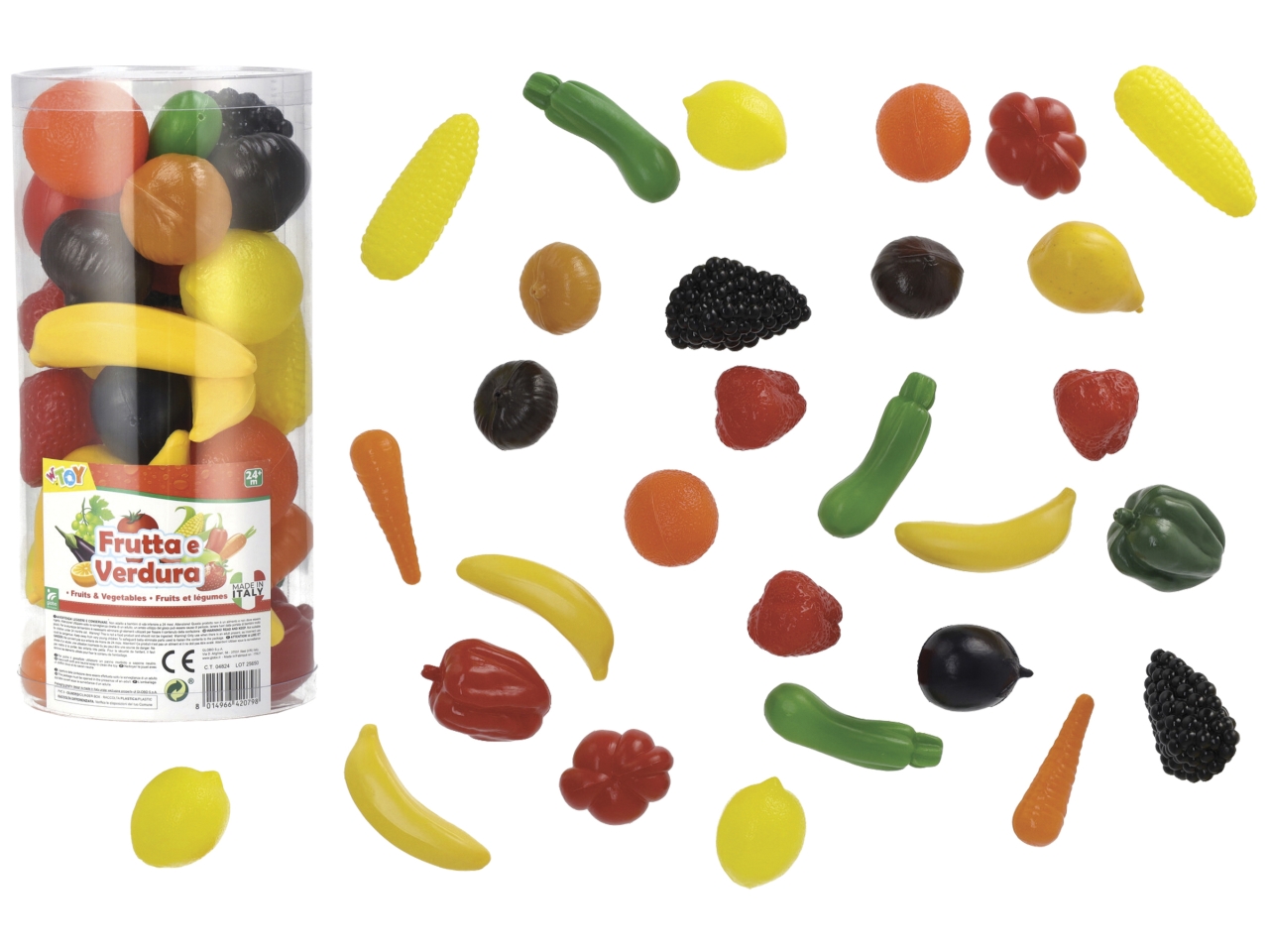 COSE DI CASA FRUTTA E VERDURA ASSORTITI 30PZ 42079