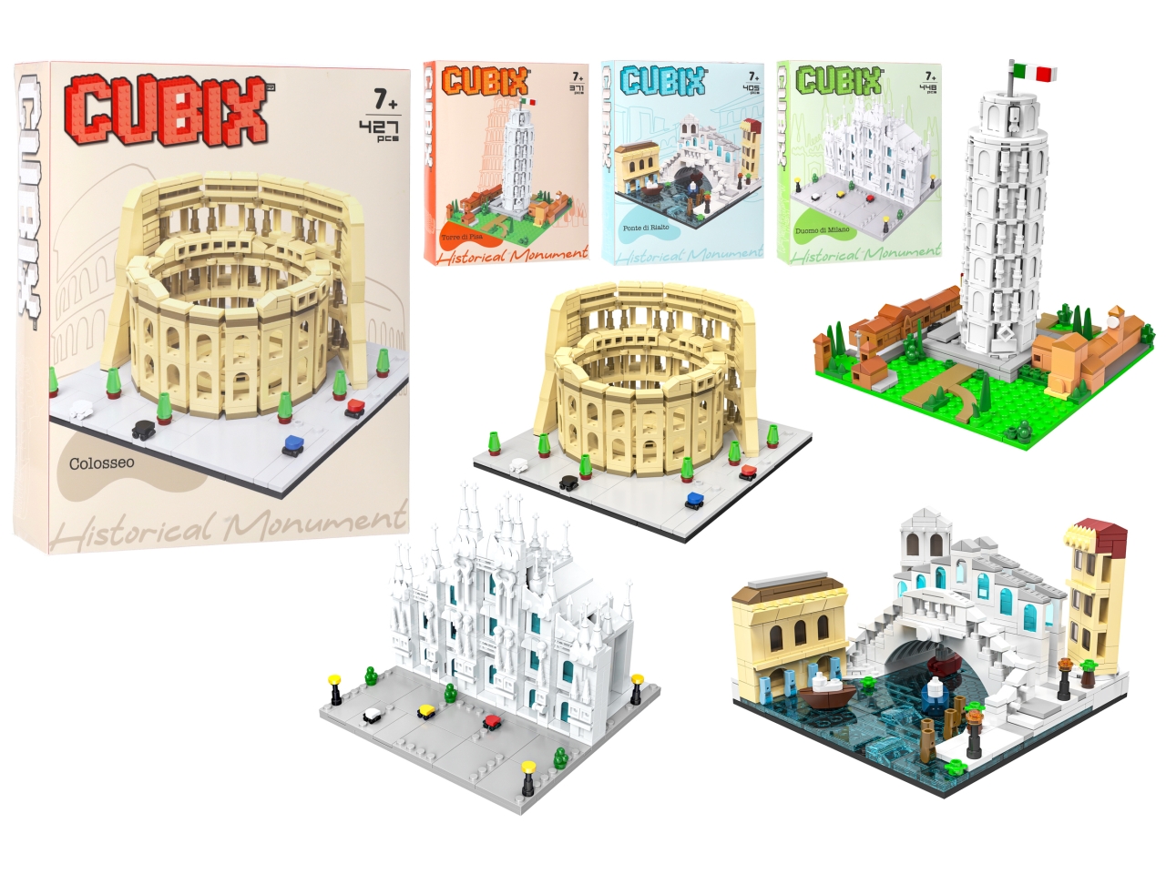 CUBIX MONUMENTI ITALIANI ASSORTITI 42896