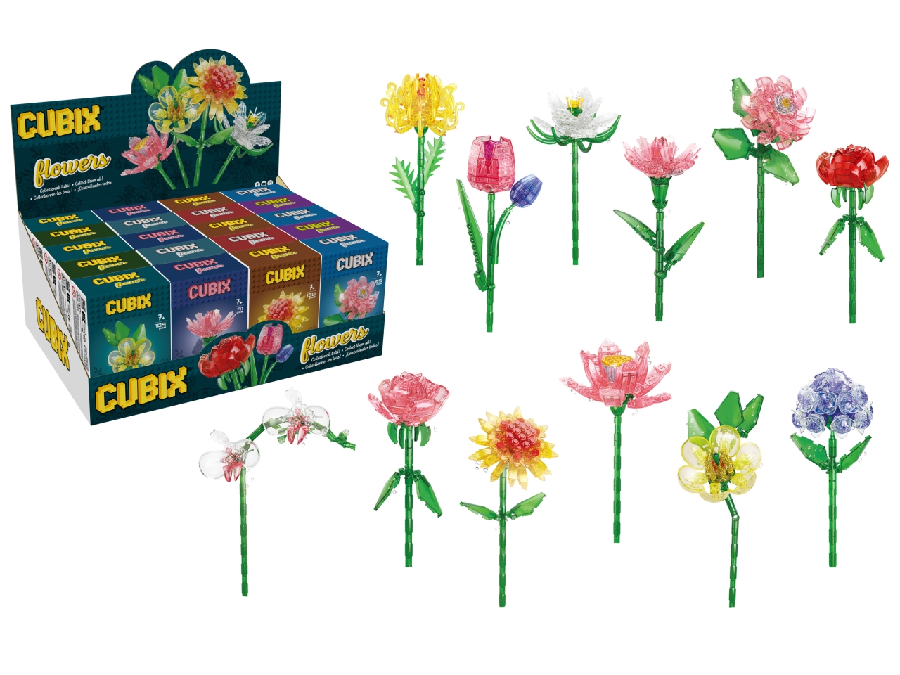 CUBIX FIORI TRASPARENTI 60-150PZ 20PZ42907