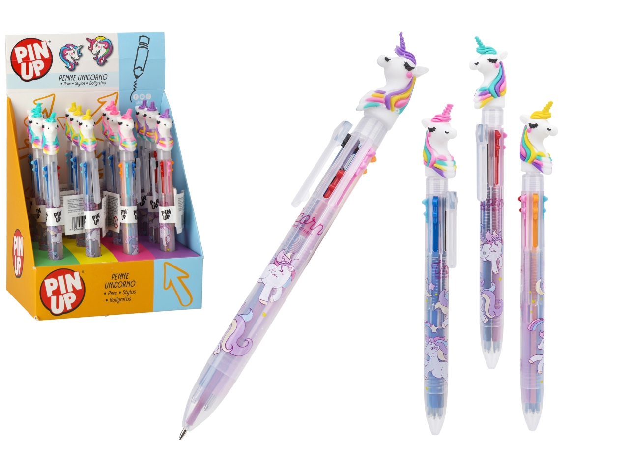 TEEN UP PENNA UNICORNO MULTICOLORE ASS.42839