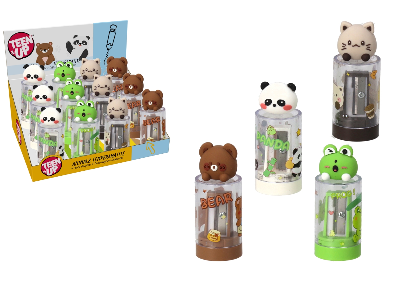 TEEN UP TEMPERAMATITE ANIMALI ASSORTITI 43098