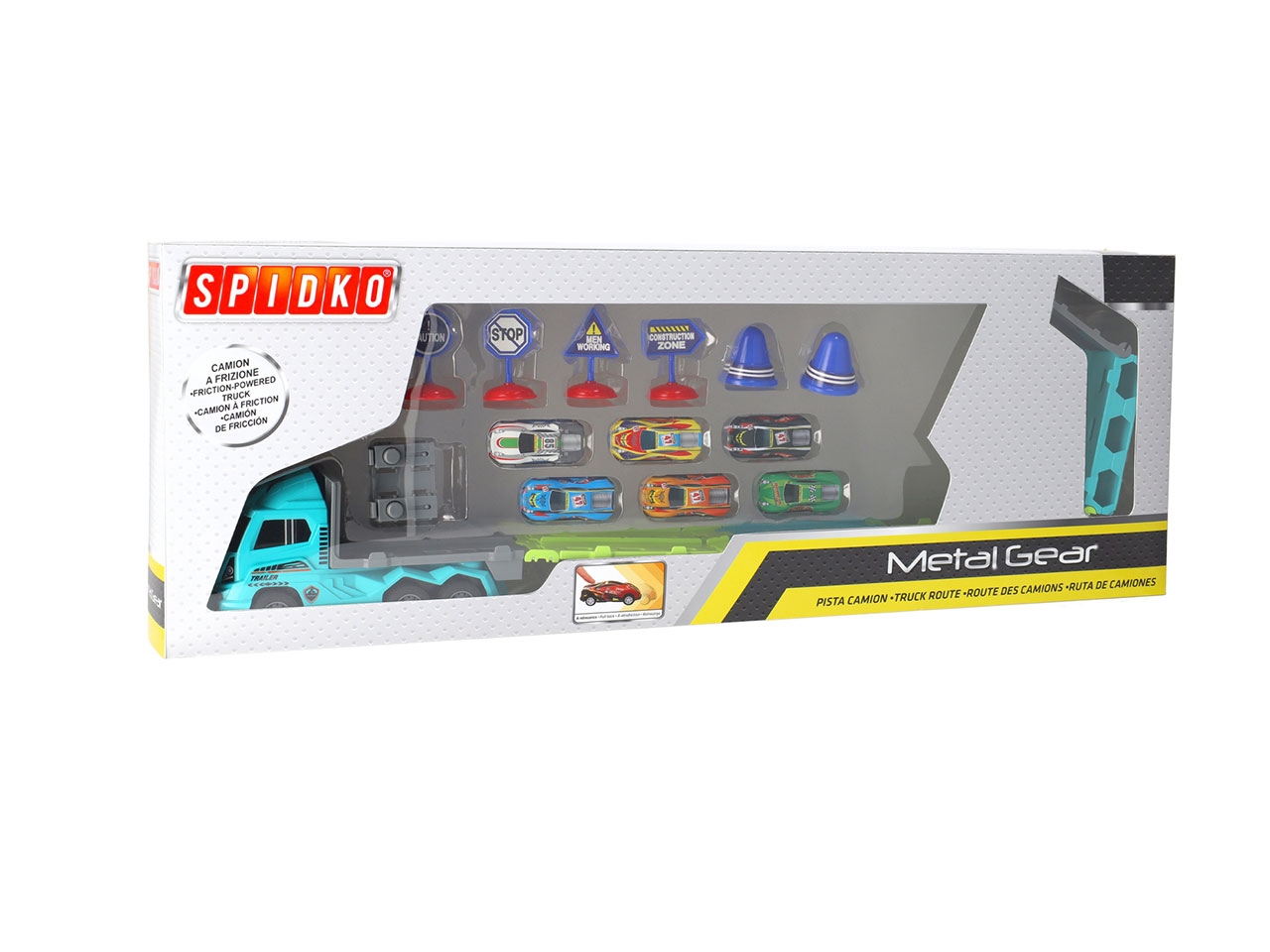 SPIDKO PISTA CAMION C/FRIZ LANCIATORE ASS.43013 SPIDKO PISTA CAMION C/FRIZ LANCIATORE ASS.43013