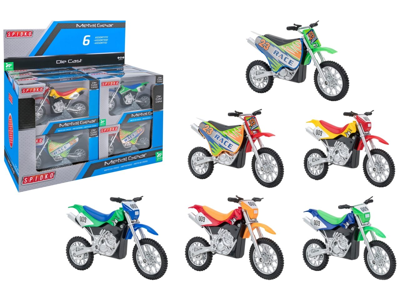 SPIDKO MOTOCROSS DIE-CAST 1:183 41465