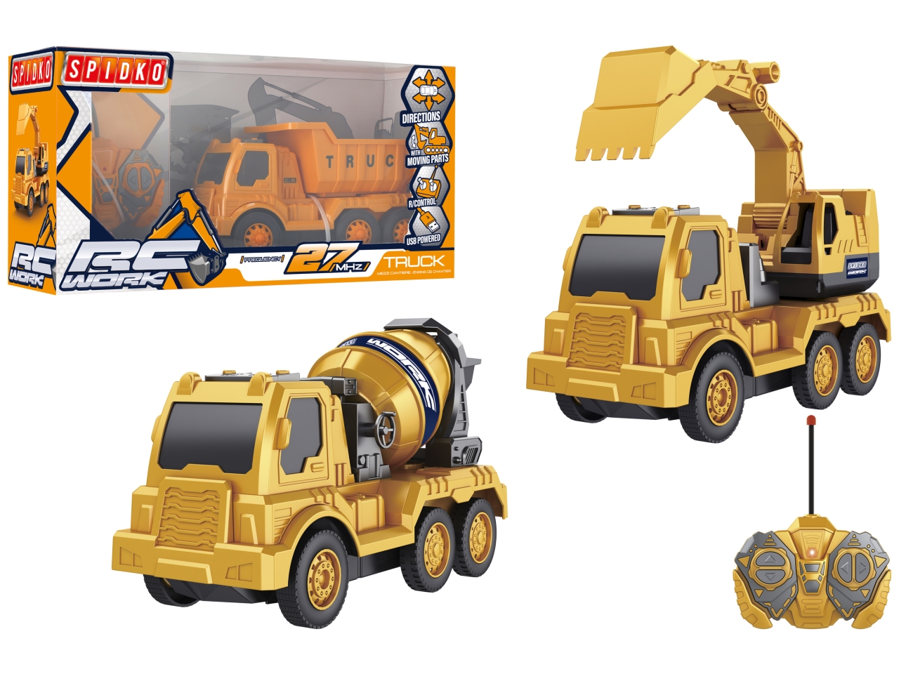 SPIDKO MEZZI LAVORO A BATT.ASSORTIMENTI 42405