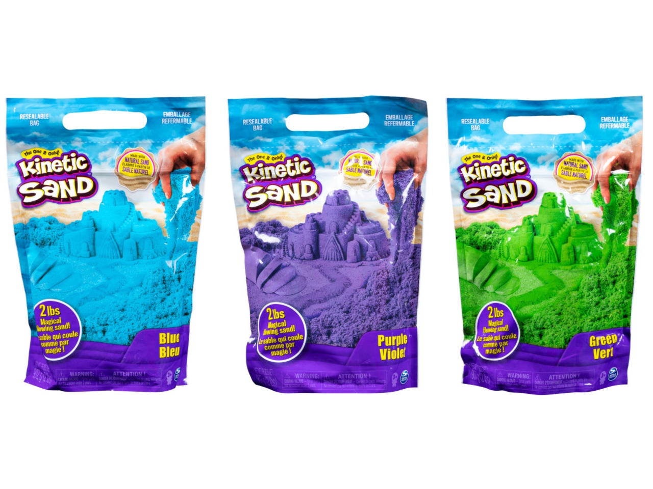 KINETIC SAND SACCHETTO SABBIE COLORATE ASS.6046035 KINETIC SAND SACCHETTO SABBIE COLORATE ASS.6046035