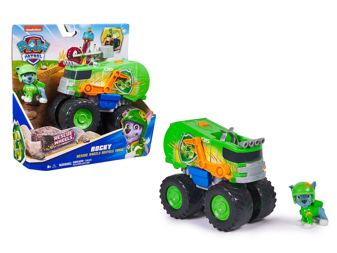 PAW PATROL VEICOLO RESCUE WHEELS ROCKY 6069331 PAW PATROL VEICOLO RESCUE WHEELS ROCKY 6069331