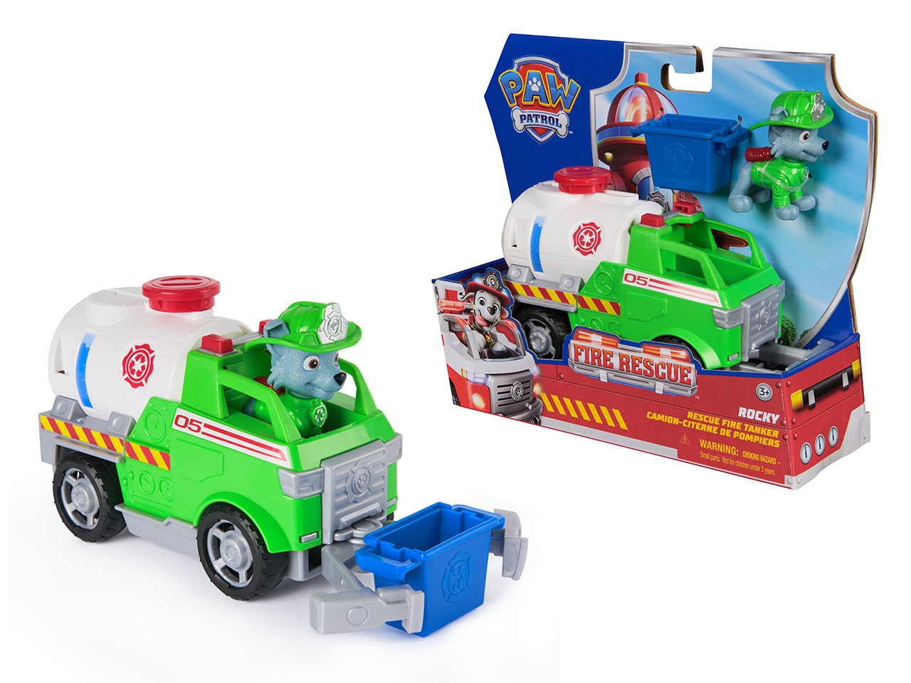 PAW PATROL VEICOLO FIRE RESCUE ROCKY 6072642 PAW PATROL VEICOLO FIRE RESCUE ROCKY 6072642