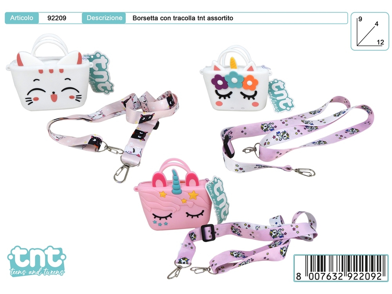 TNT KAWAII BAGS – BORSETTA IN SILICONE 92209 TNT KAWAII BAGS – BORSETTA IN SILICONE 92209