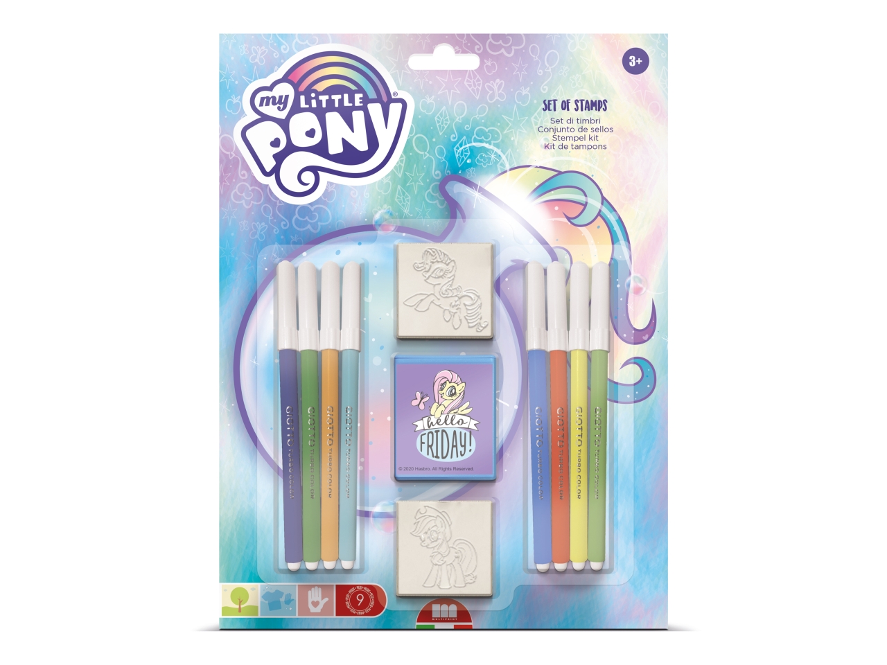 TIMBRI MY LITTLE PONY SET DA 2 TIMBRI 26834