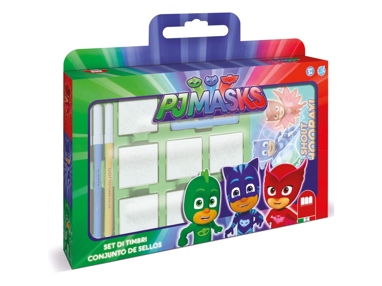 VALIGETTA 7 TIMBRI PJ MASK 7954