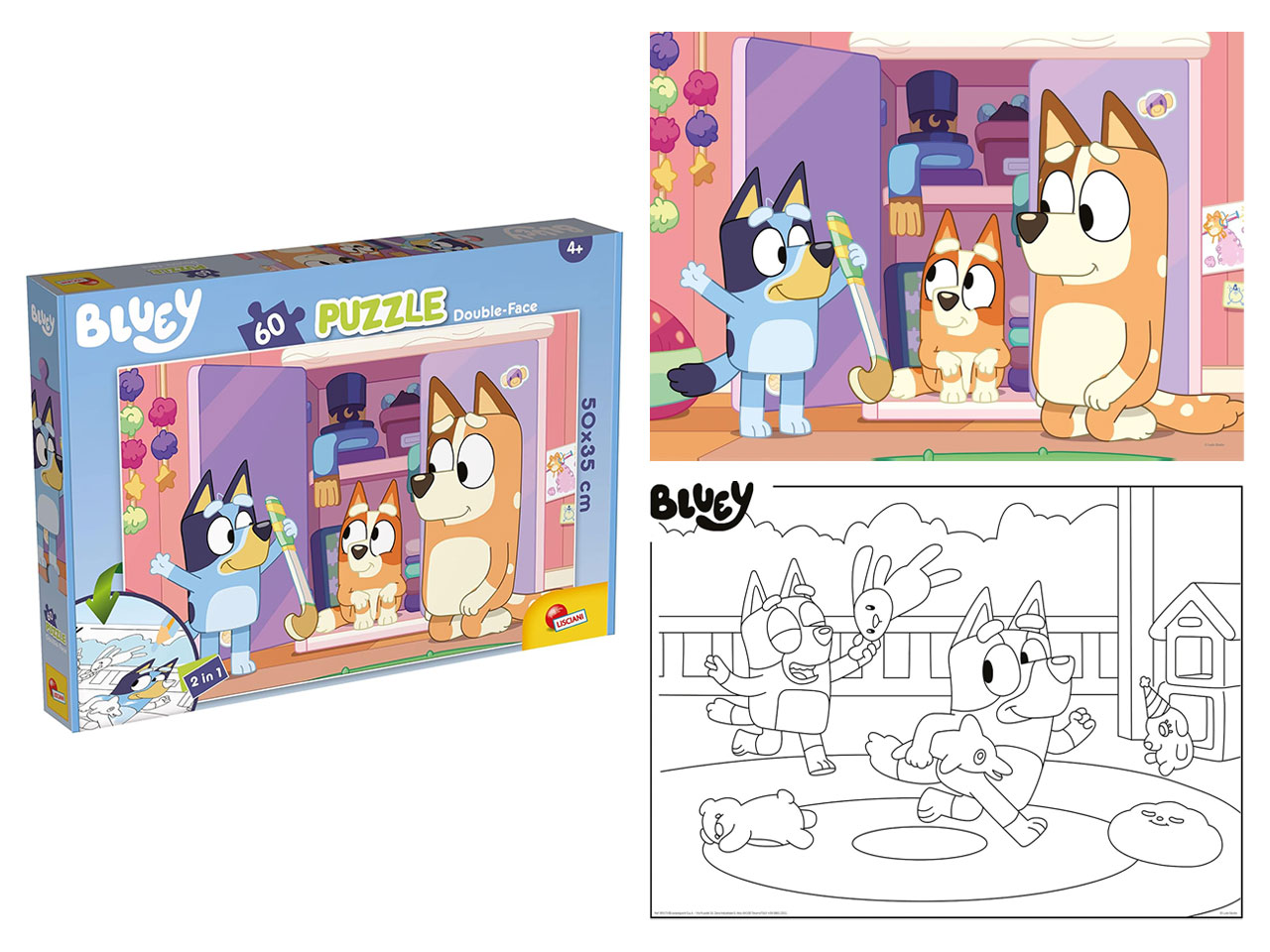 PUZZLE DF BLUEY PLUS 60 99573