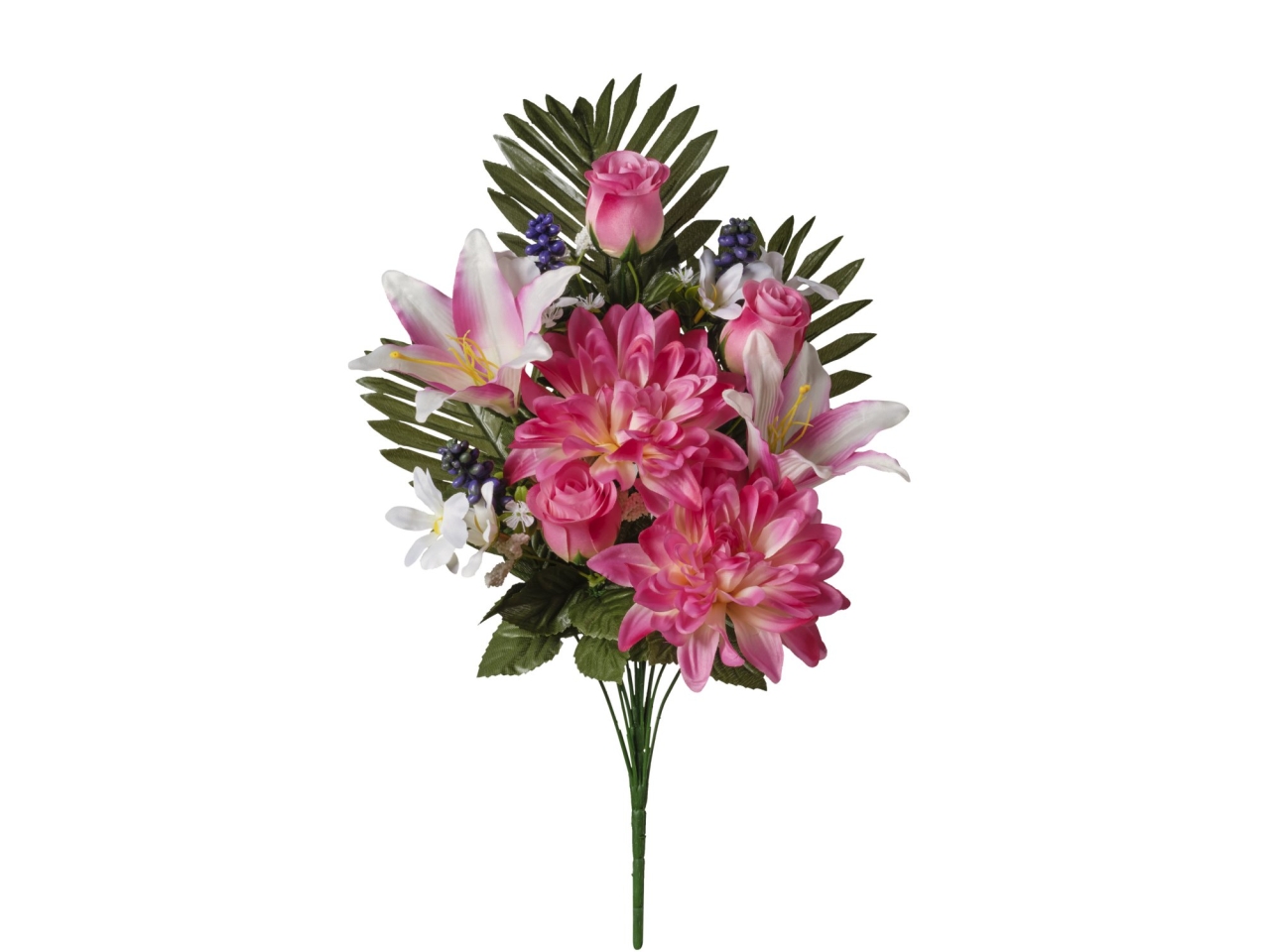 MAZZO FRON.DALIE/GIGLI/ROSE49CM ROSA 2FHZ4077 216