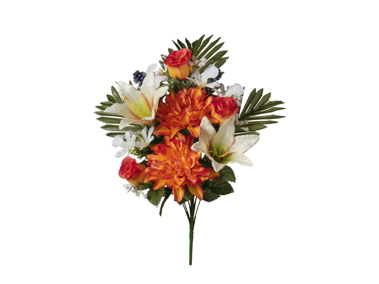 MAZZO FRON.DALIE/GIGLI/ROSE 49CM ARA. 2FHZ4077 191