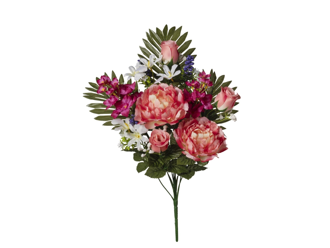 MAZZO FRONPEONIE/ROSE 49CM SALMONE 2FHZ4086 271