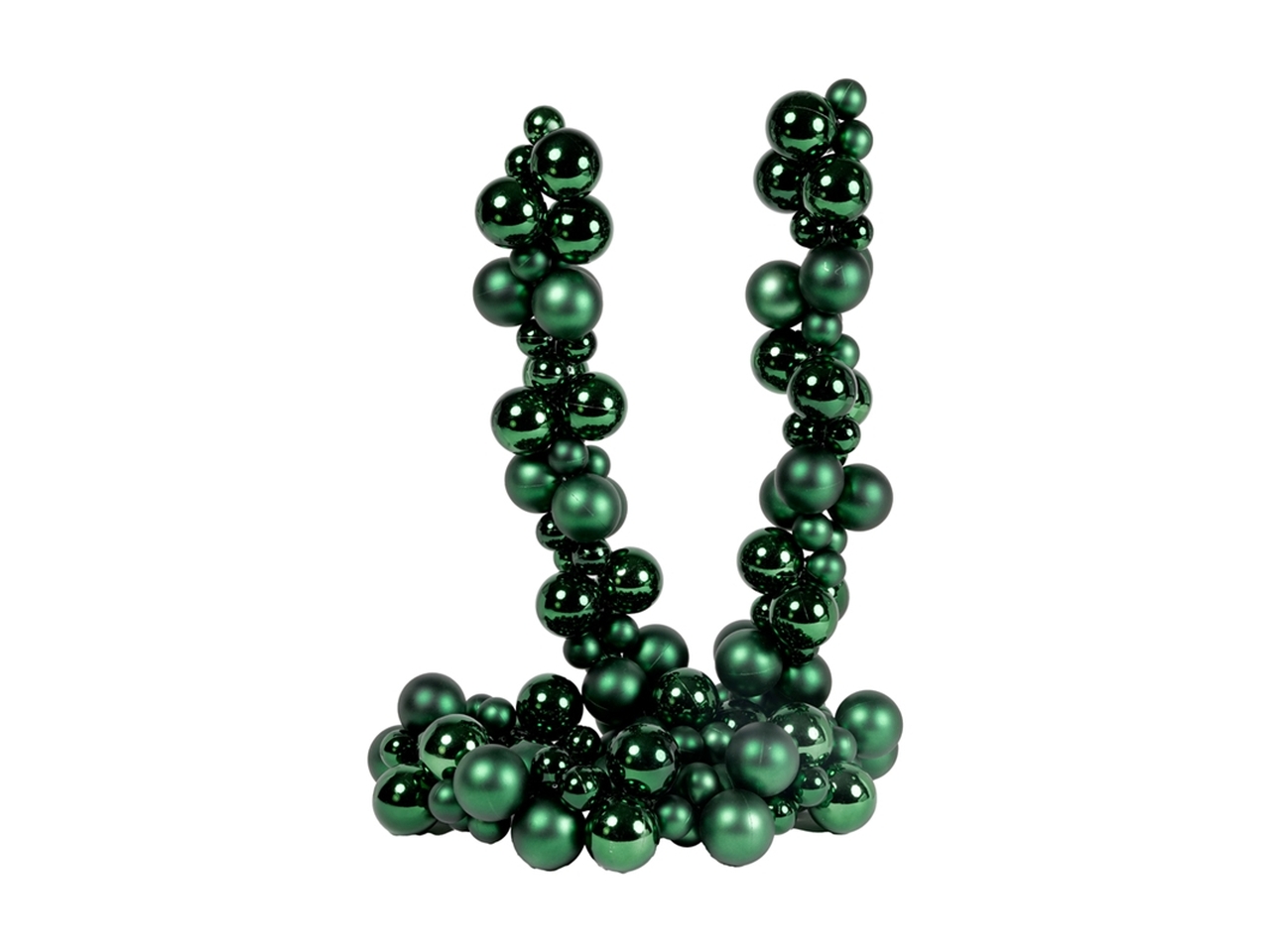 GHIRLANDA PALLE 3/5XH.180CM VERDE LUC./OPAC. 14149 GHIRLANDA PALLE 3/5XH.180CM VERDE LUC./OPAC. 14149