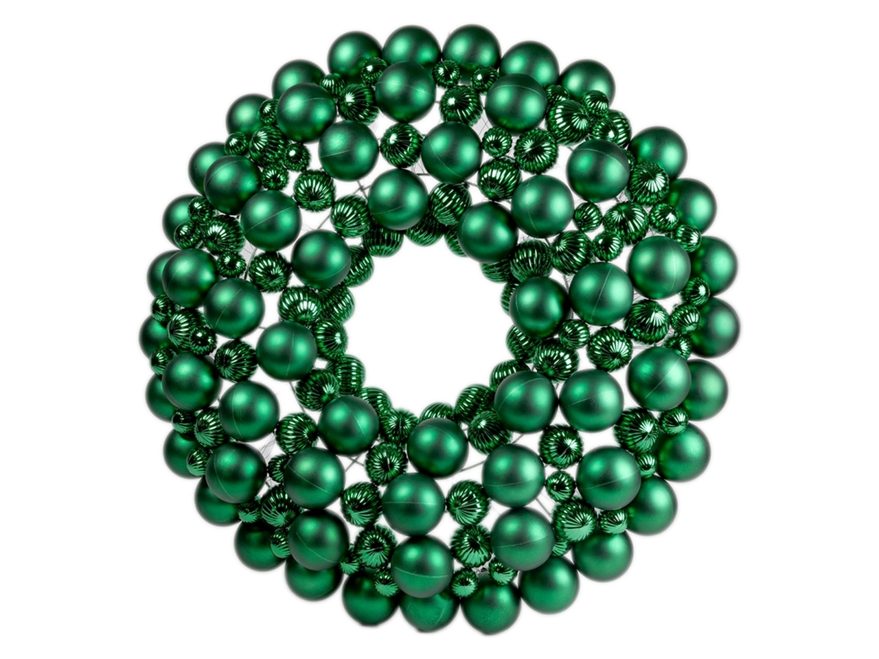 CORONA 80CM PALLE VERDI 141529