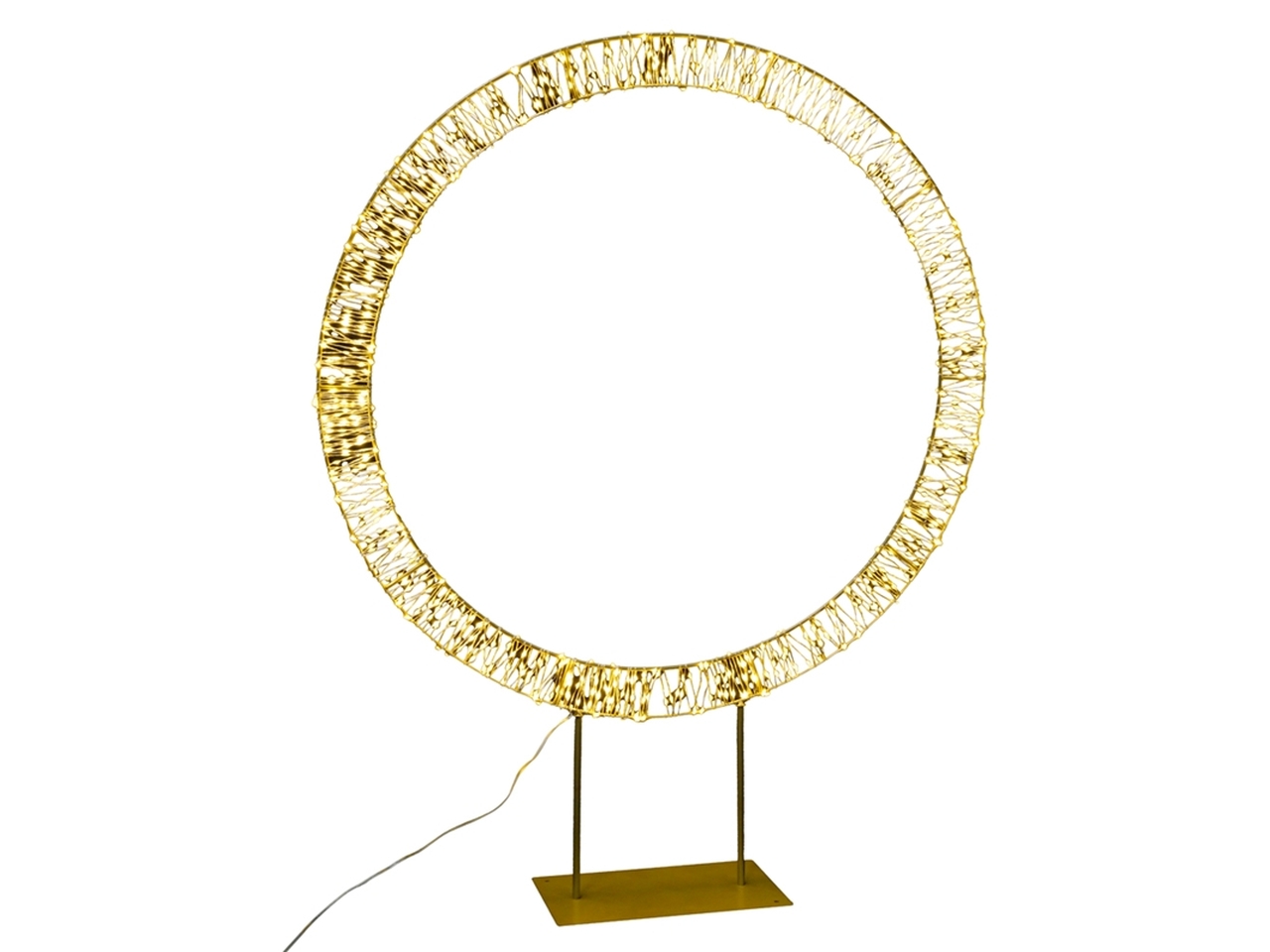 CERCHIO 70XH.90CM 750LUCI IP44 ORO 142731
