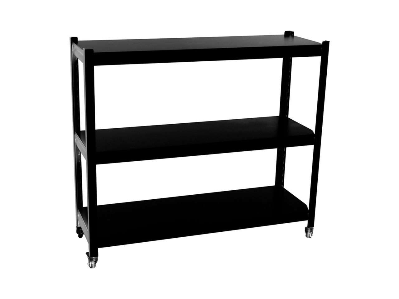 SCAFFALE METALLO 120X40X100CM NERO 143088