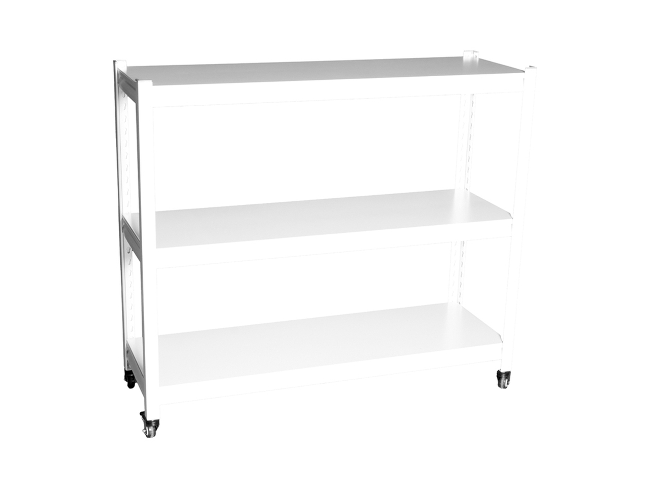 SCAFFALE METALLO 120X40X100CM AVORIO 143090