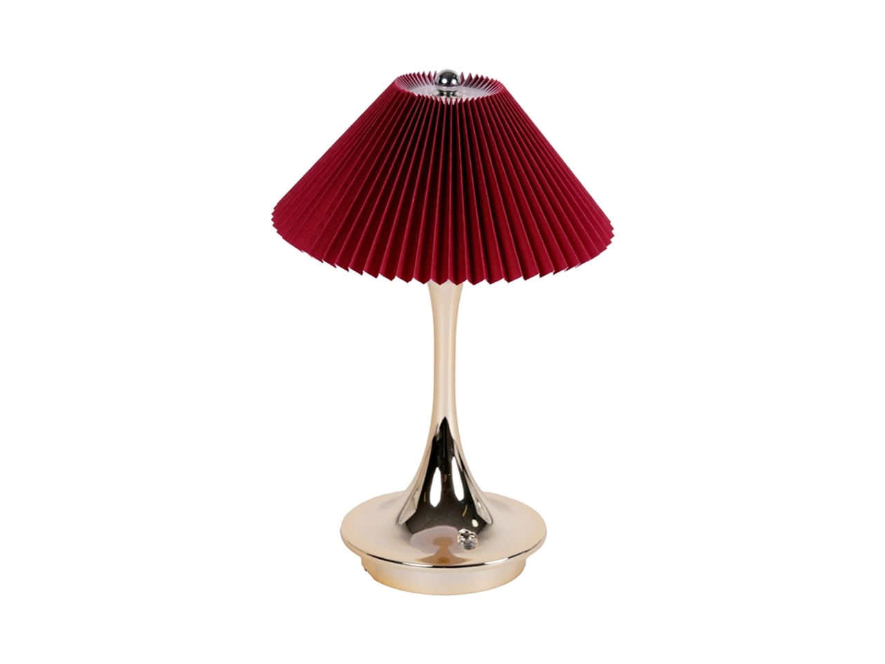 LAMPADA DA TAVOLO LED 16XH.25CM BORDEAUX/ORO143153