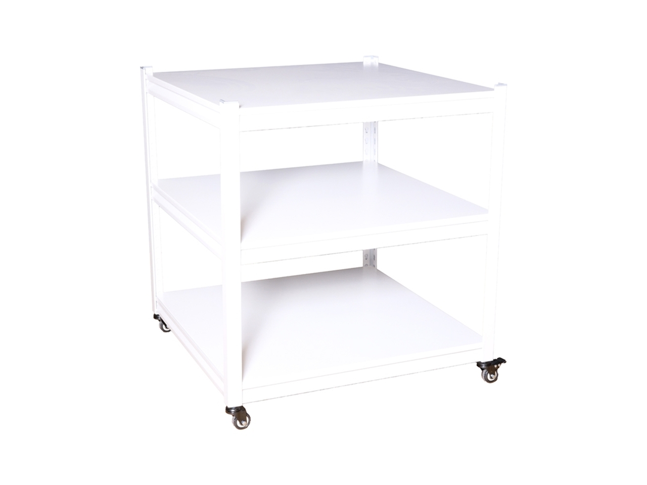 SCAFFALE METALLO 80X80X150CM AVORIO 143170