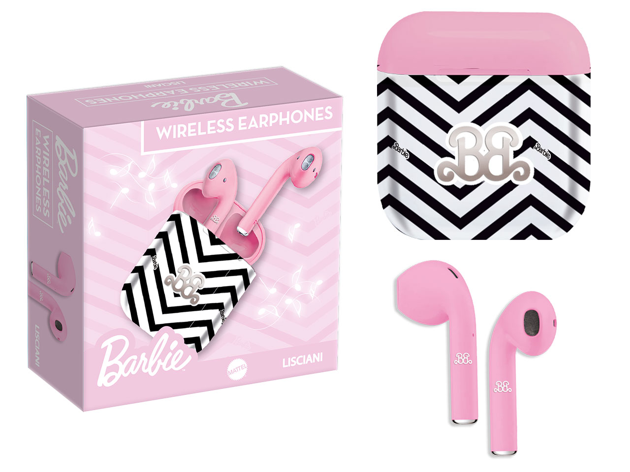 BARBIE WIRELESS EARPHONES 113613