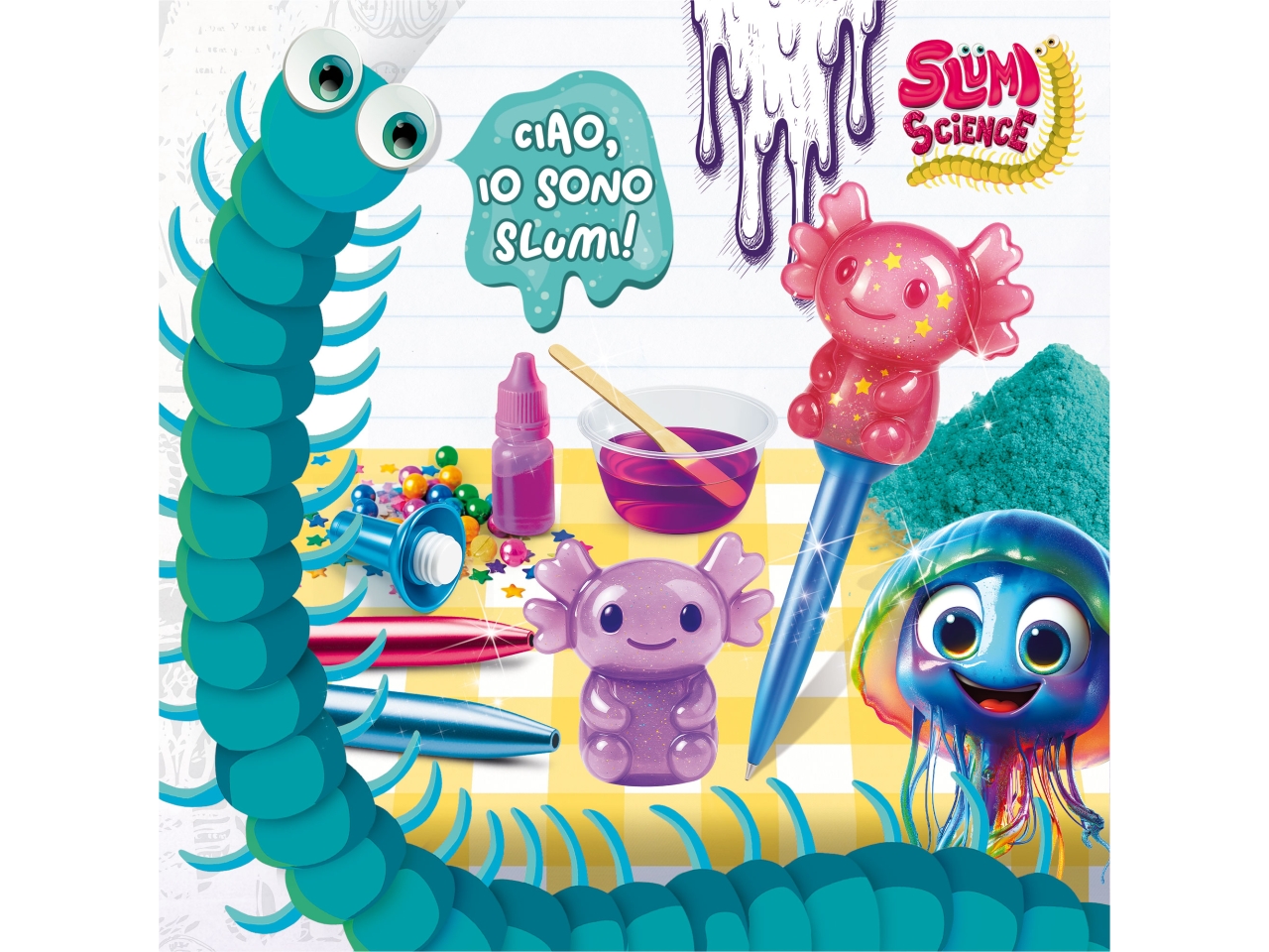 SLUMI SQUISH AND SLIME PENS 113989