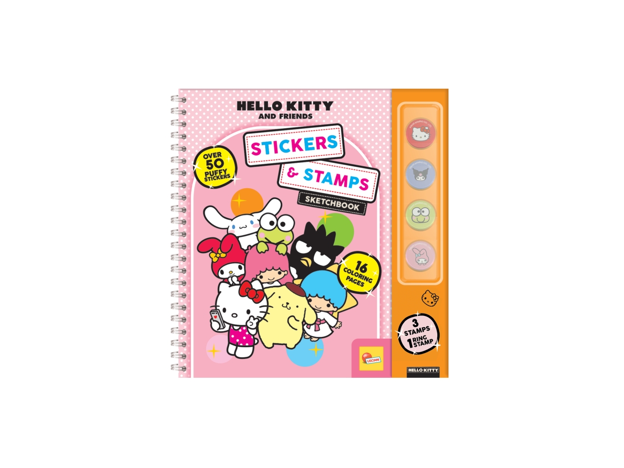 HELLO KITTY AND FRIENDS STICKERS STAMP 13300