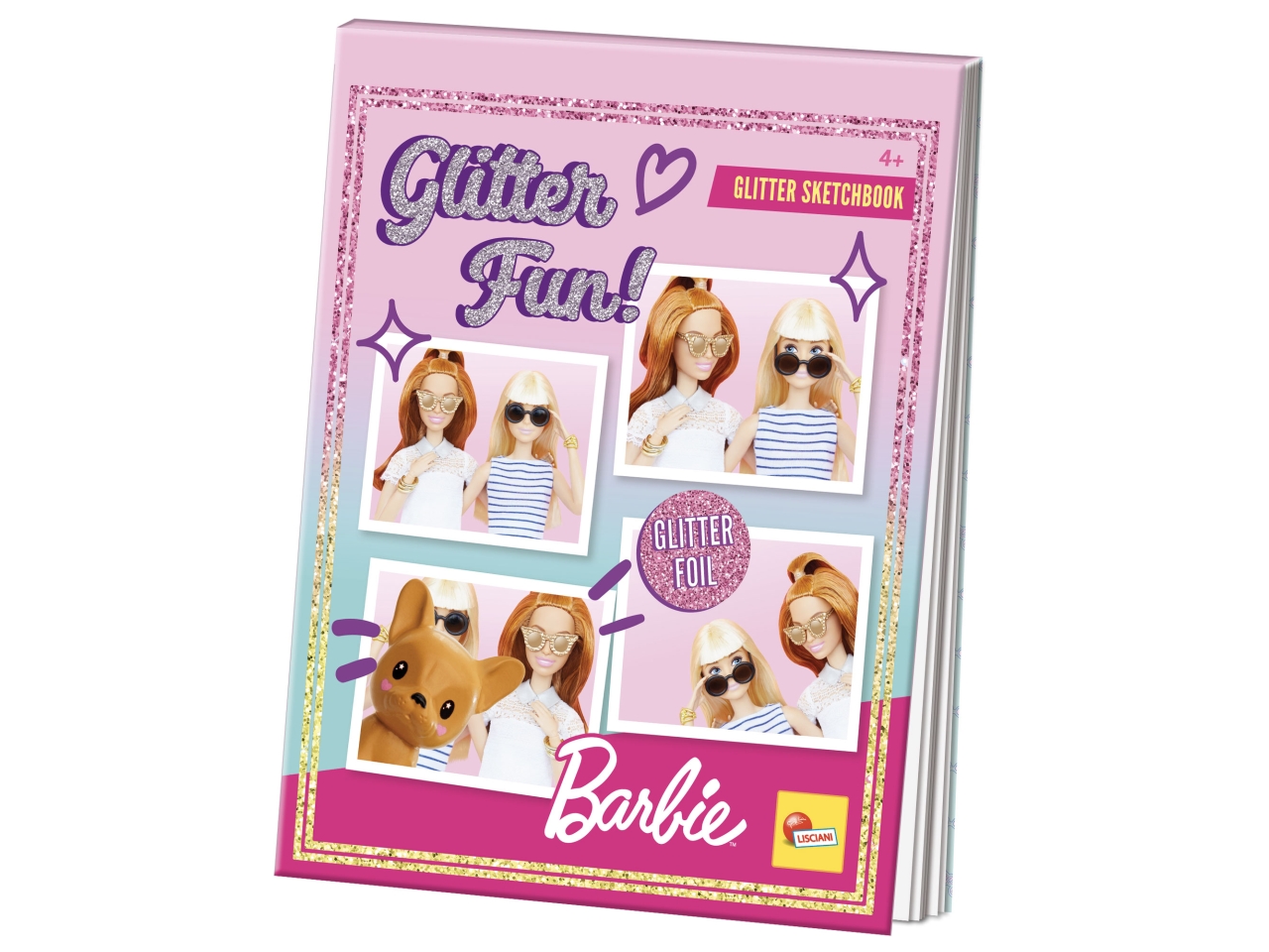 BARBIE SKETCHBOOK GLITTER FUN 13195
