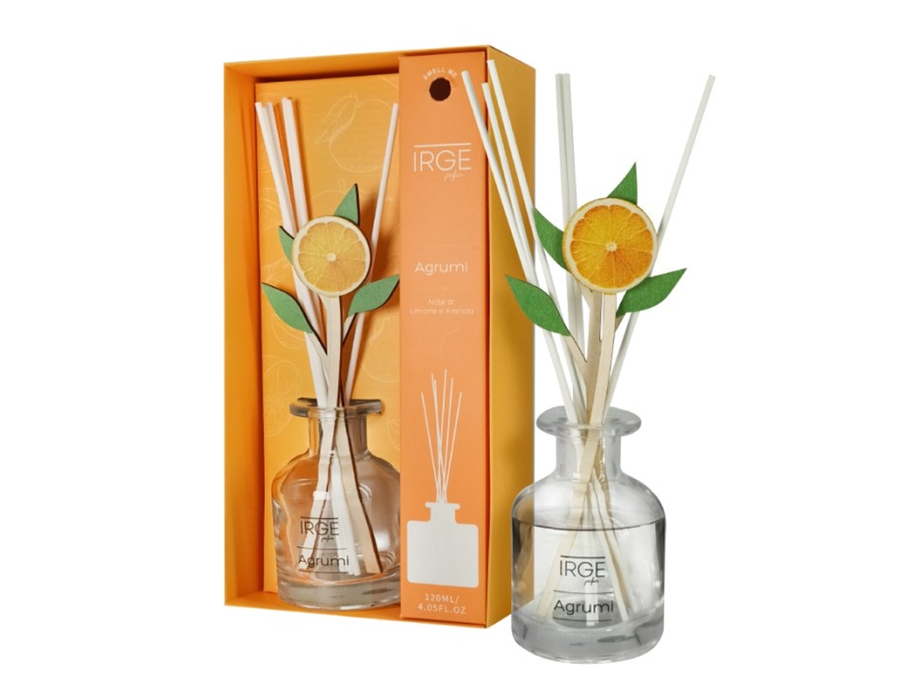 DIFFUSORE 120ML IRGE BAST. LEGNO AGRUMI PRO6962A DIFFUSORE 120ML IRGE BAST. LEGNO AGRUMI PRO6962A