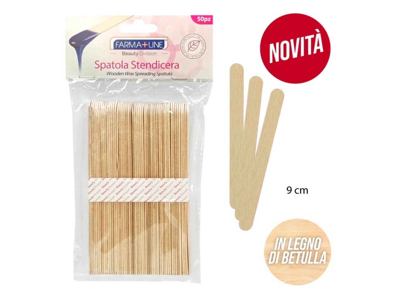 SPATOLA SPANDICERA SET DA 50 SPATOLE SPA7011A