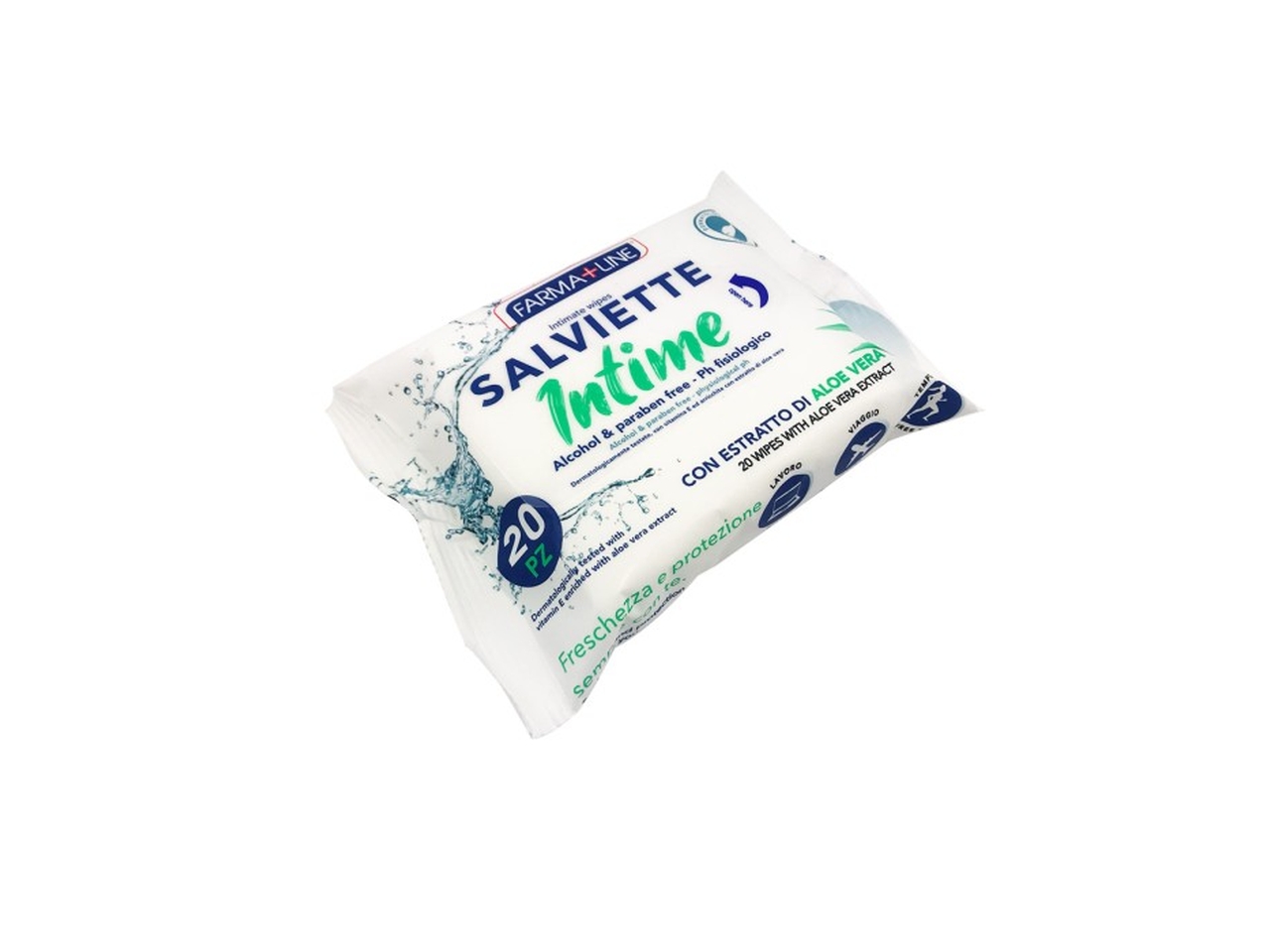 SALVIETTE FARMA T INTIME 20 PZ ALOE SAL5055A SALVIETTE FARMA T INTIME 20 PZ ALOE SAL5055A