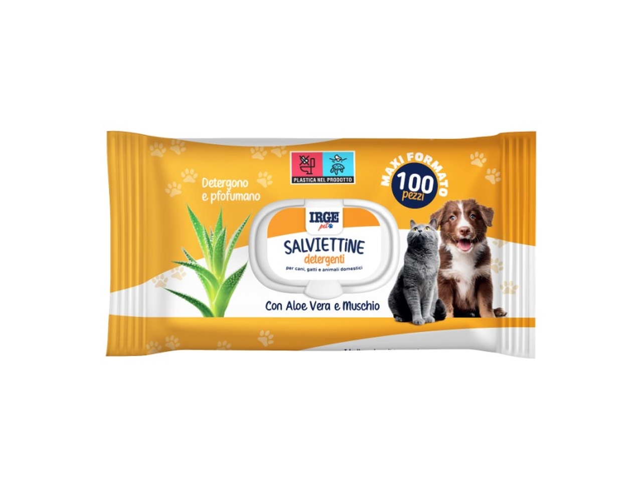 SALVIETTE PET PROFUMATE 100PZ SAL6396A SALVIETTE PET PROFUMATE 100PZ SAL6396A