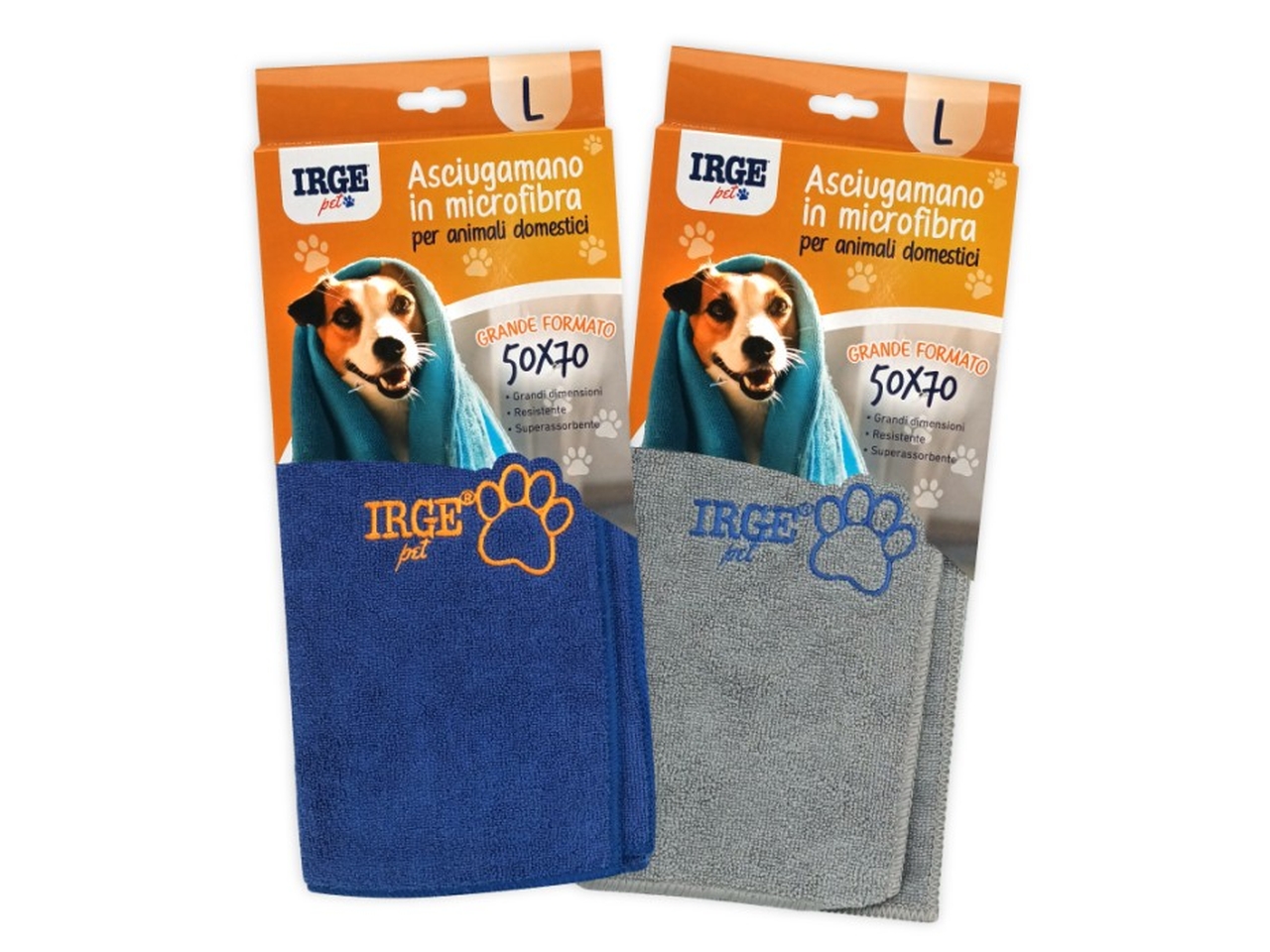 ASCIUGAMANO PET IN MICROFIBRA 50X70CM PAN6826A ASCIUGAMANO PET IN MICROFIBRA 50X70CM PAN6826A