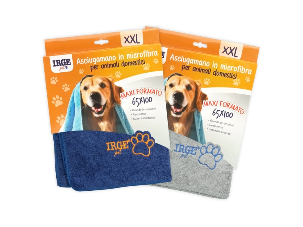 ASCIUGAMANO PET IN MICROFIBRA 65X100CM PAN6827A