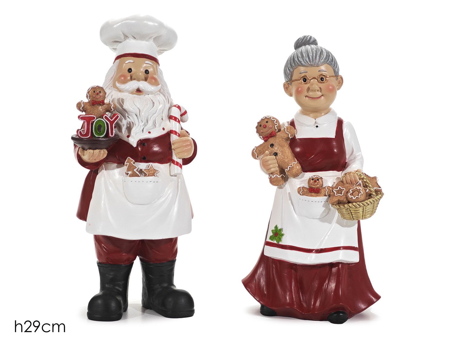 BABBO/MAMMA NATALE 29CM 2ASS. 413211 BABBO/MAMMA NATALE 29CM 2ASS. 413211