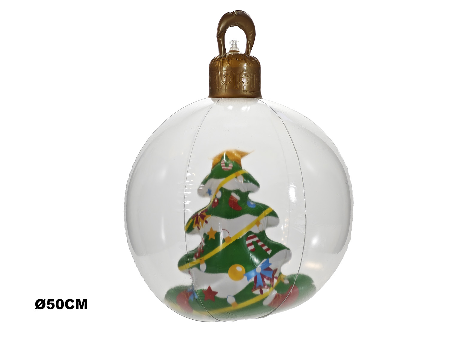 PALLA GONFIABILE 50CM C/ALBERO 426906