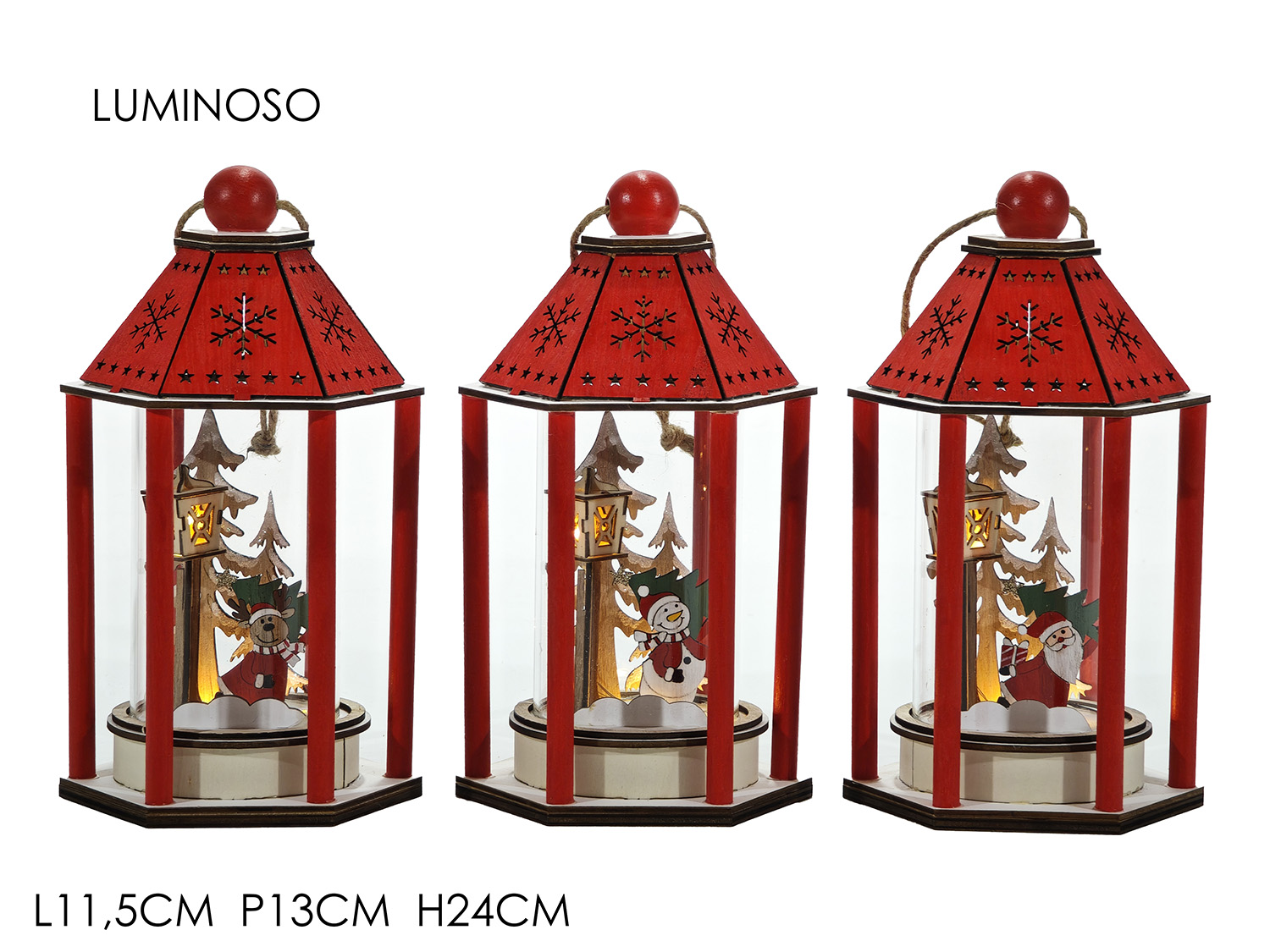 LANTERNA LUMINOSA C/PERSONAGGIO 24CM ASS.439716 LANTERNA LUMINOSA C/PERSONAGGIO 24CM ASS.439716