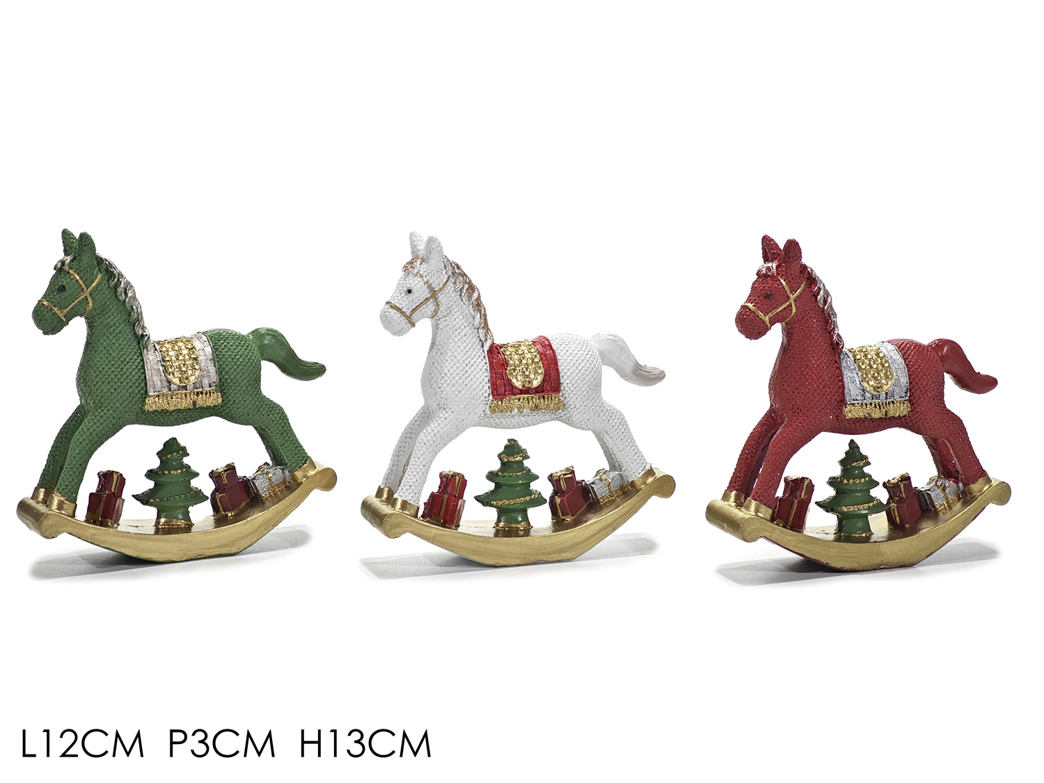 CAVALLUCCIO A DONDOLO 12XH.13CM 3ASS. 649272