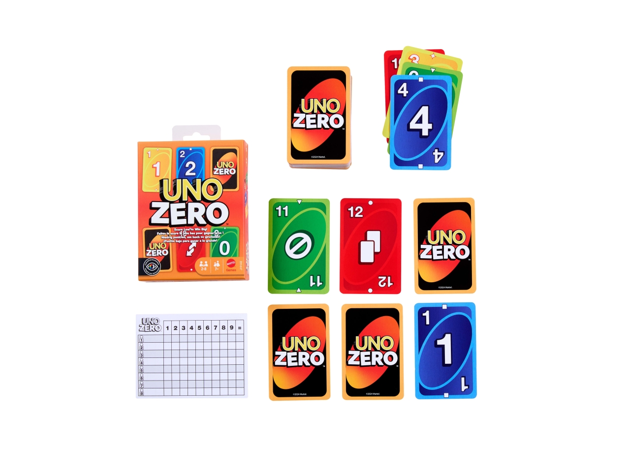 UNO ZERO CARD GAMES JHH48-0